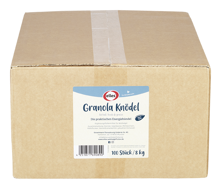 elles - Granola Knödel 100 Stk. o. Netz - 1 x 8 kg - 3