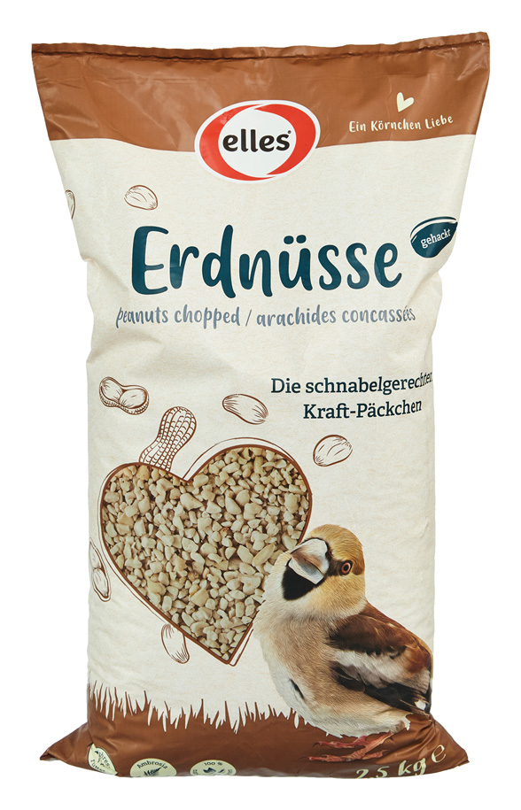 elles - Erdnüsse gehackt 2,5kg - 1 x 2.5 kg - 1