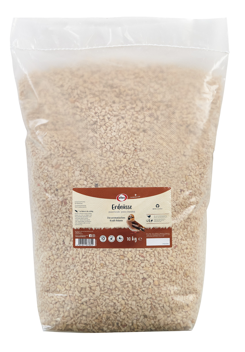 elles - Erdnüsse gehackt 10kg - 1 x 10 kg - 1