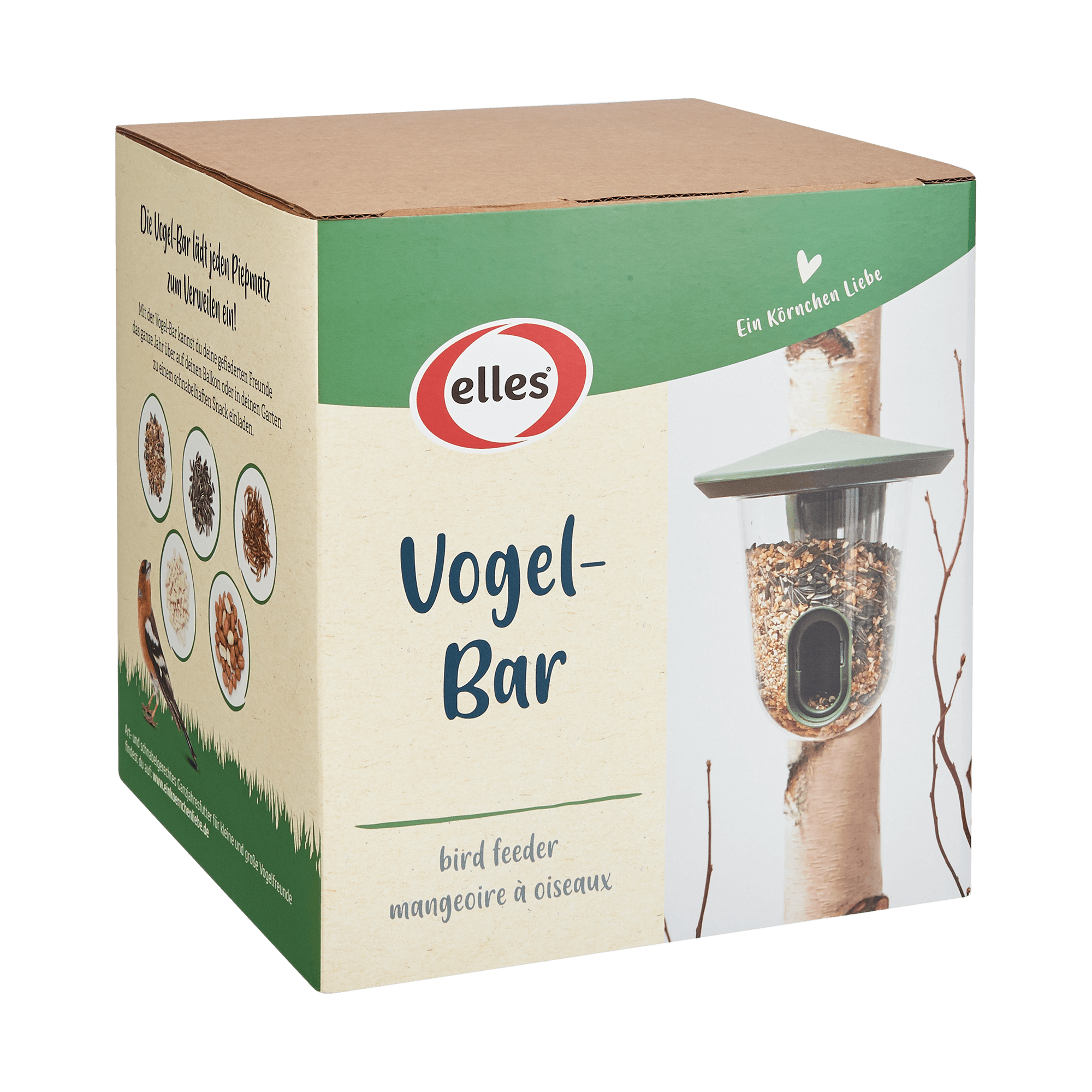 elles - Wildvogelfutter-Set für Brut & Aufzucht - 4 x Stück - 5