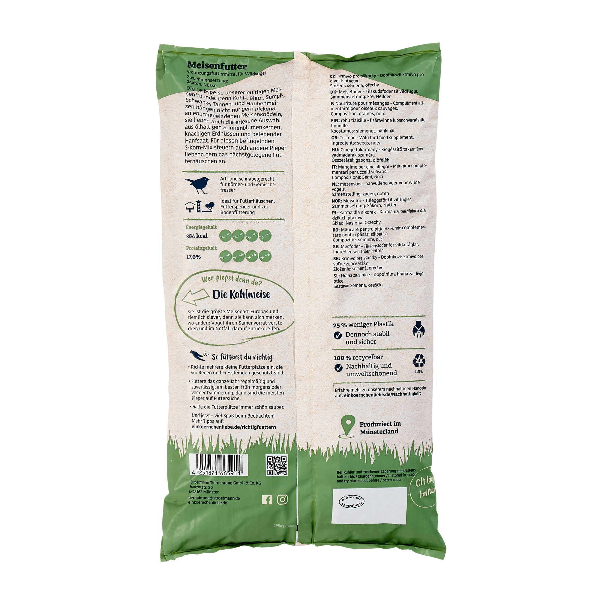 elles - Meisenfutter 1kg - 1 x 1 kg - 3