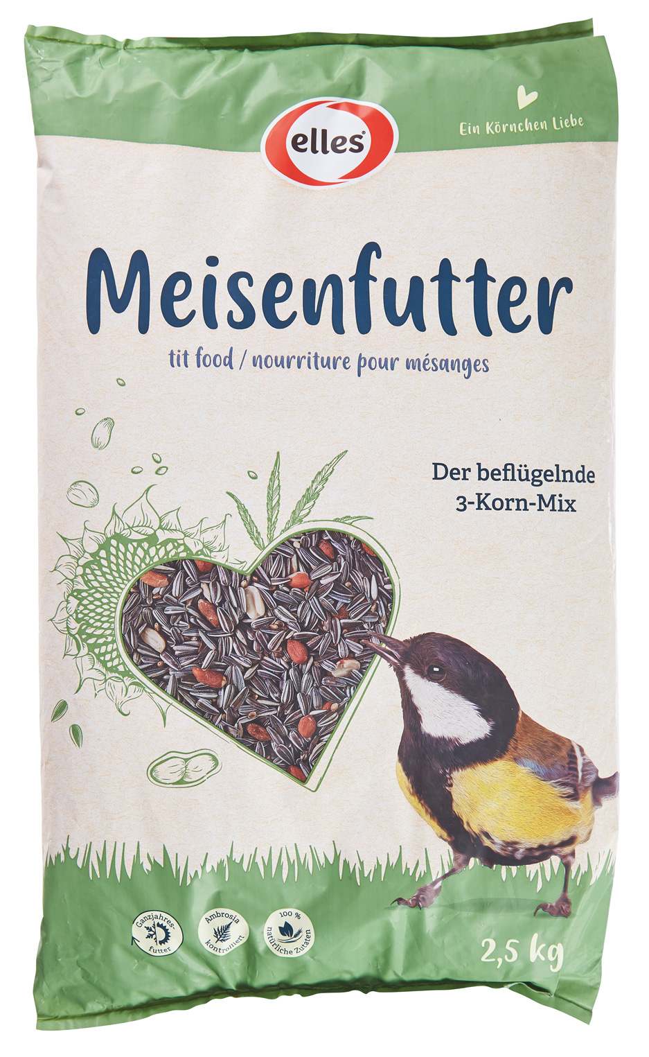 elles - Meisenfutter 2,5kg - 1 x 2.5 kg - 1