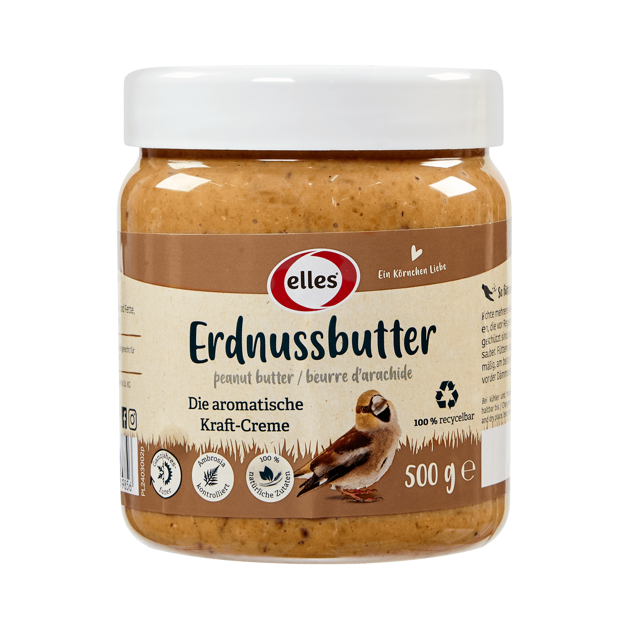 elles - Erdnussbutter-Box für Wildvögel - 2
