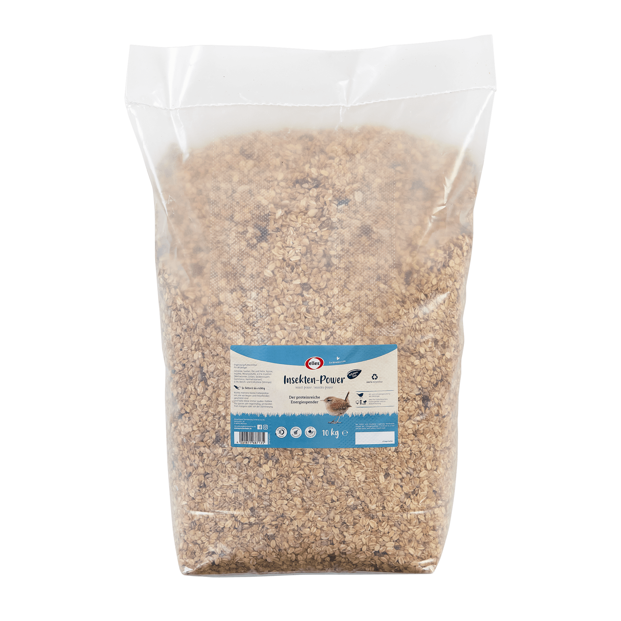 elles - Protein-Paket - Futter für Wildvögel - 2