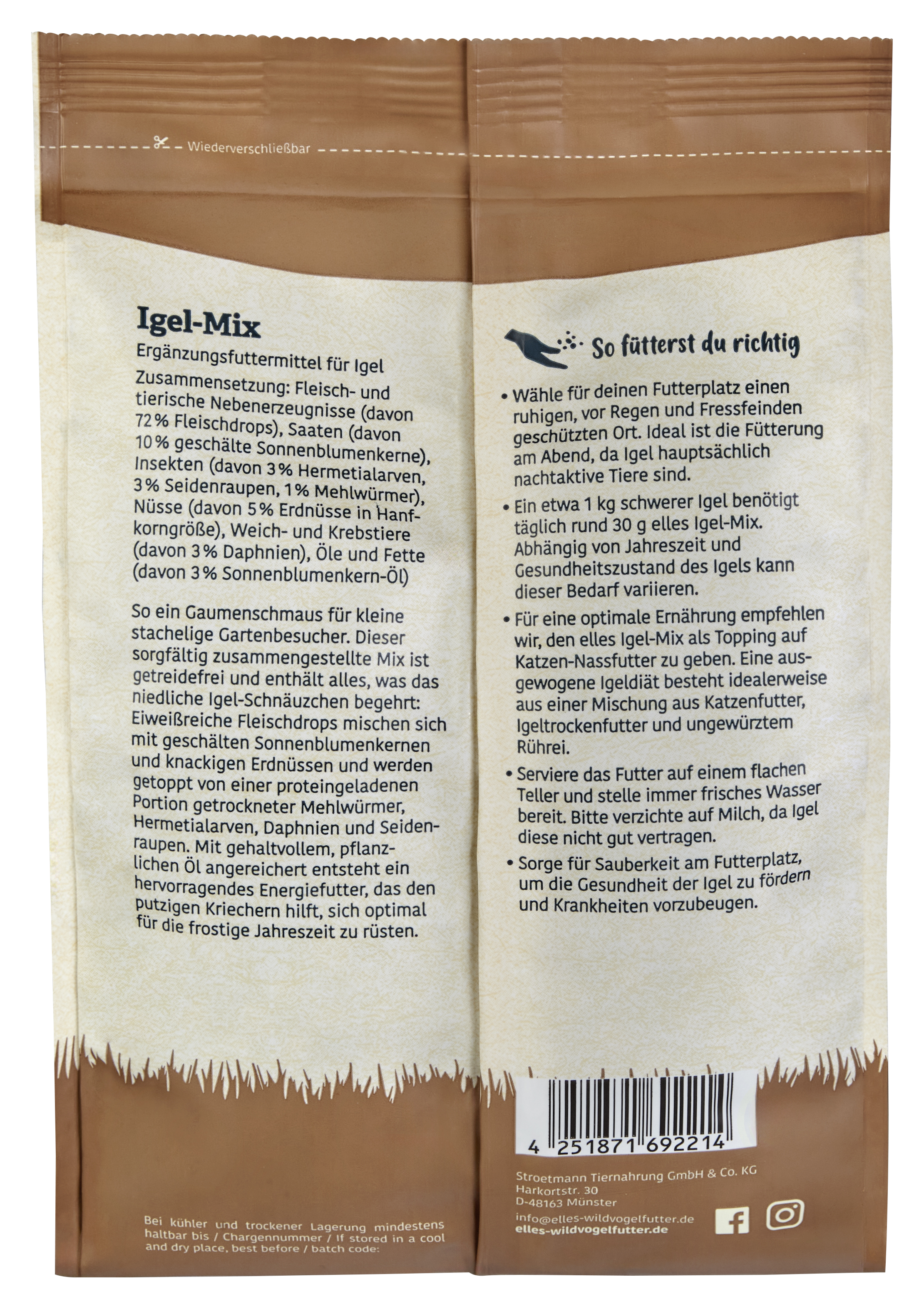 elles - Igel-Mix 750g - 1 x 750 g - 4