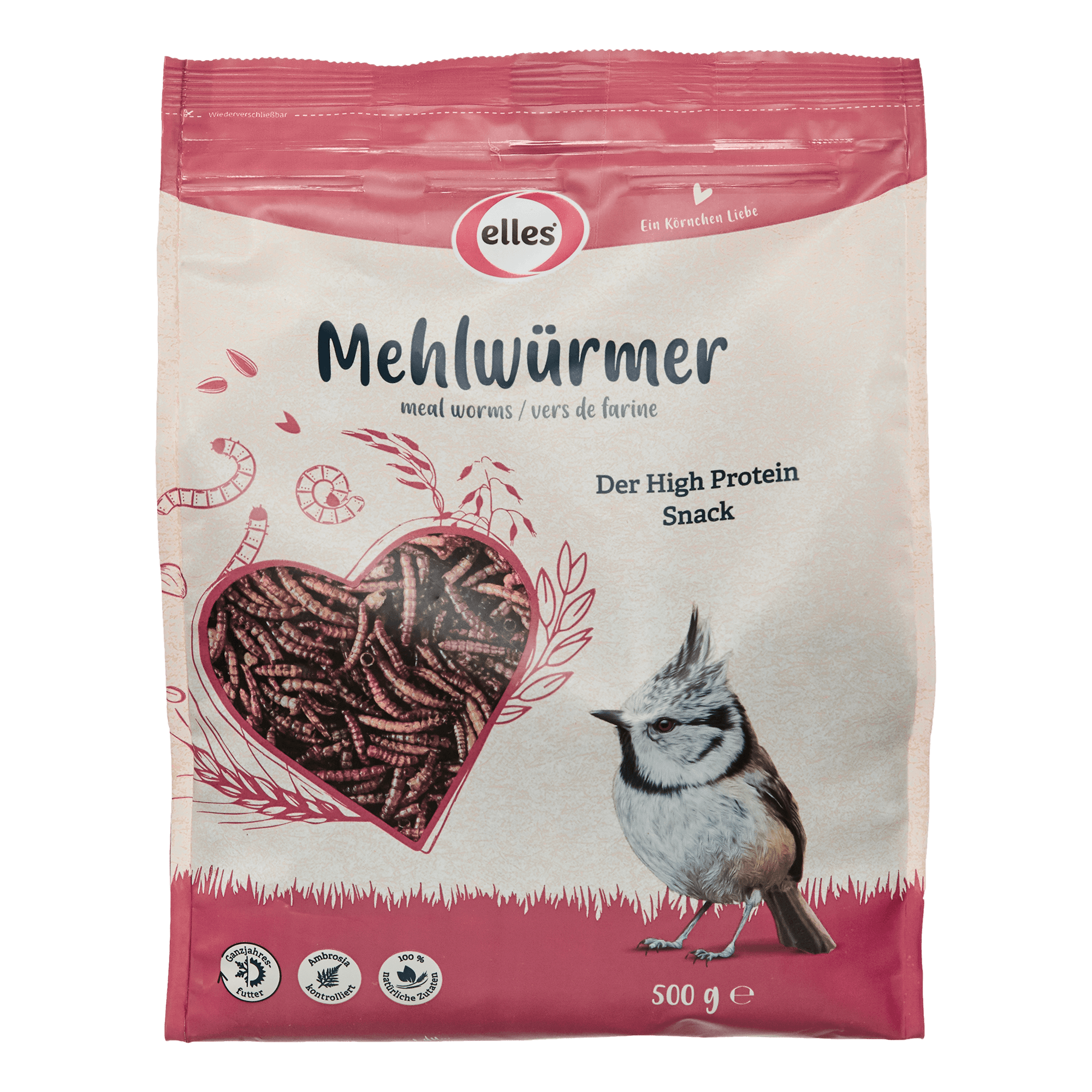 elles - Protein-Paket - Futter für Wildvögel - 3