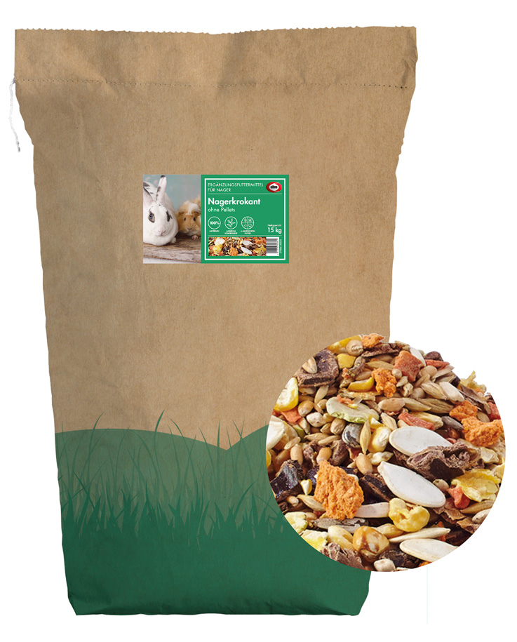 Nagerkrokant (ohne Pellets) 15kg