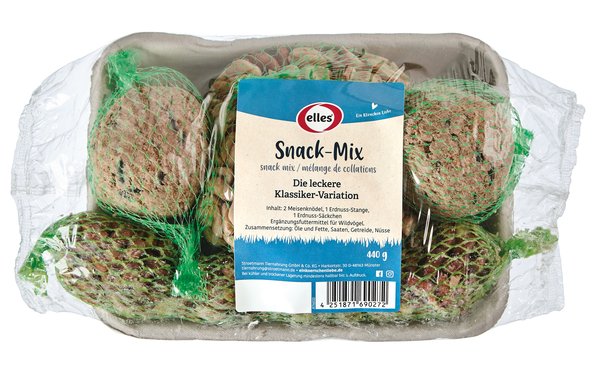 Snack-Mix 4 tlg. 440g