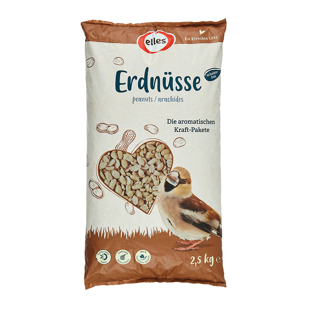 elles - Erdnüsse 2,5kg - 1 x 2.5 kg - 3