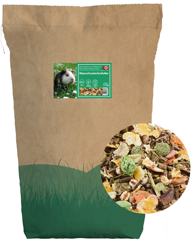 elles - Meerschweinchenfutter 15kg - 1 x 15 kg - 1