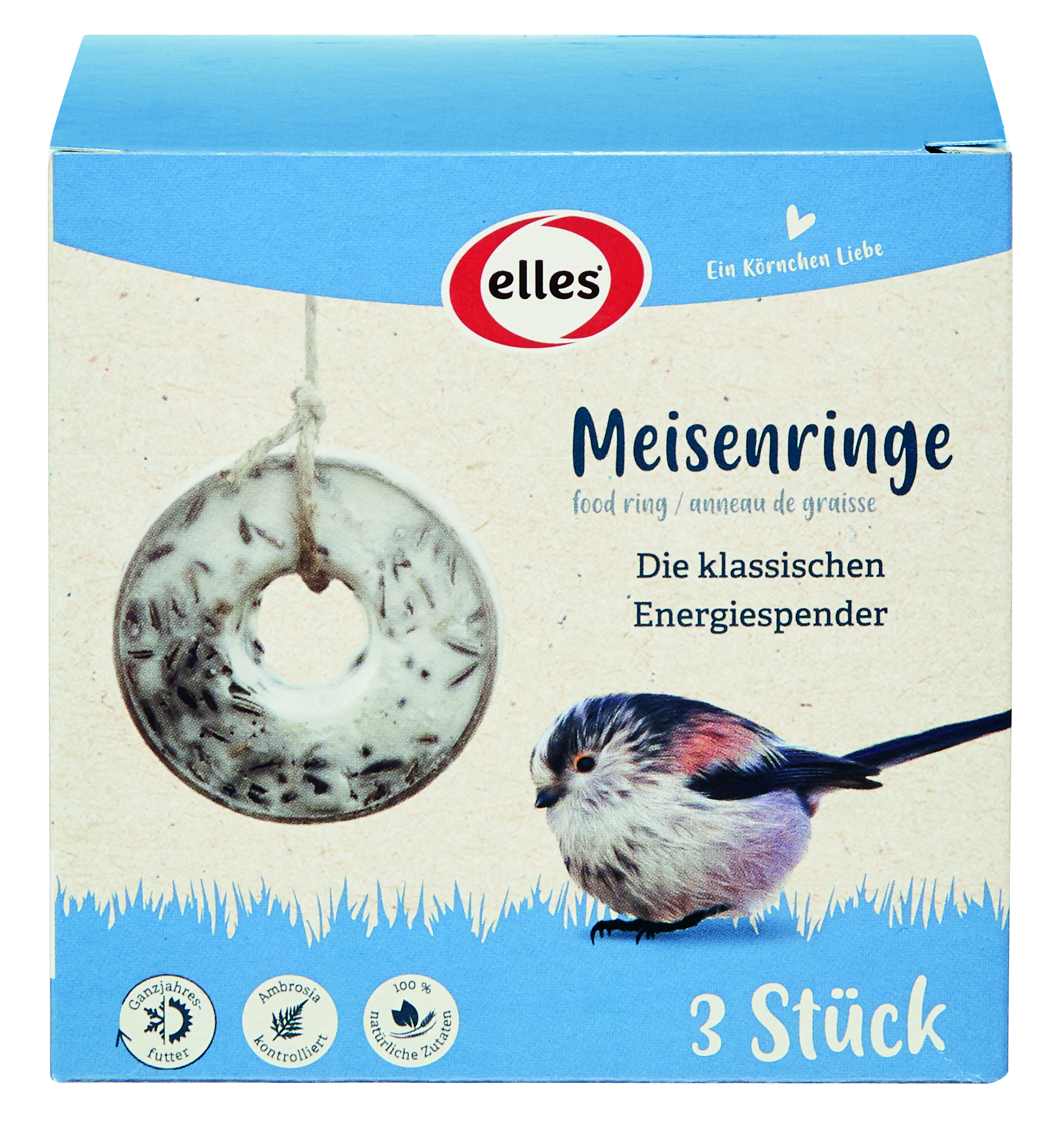 elles - Meisenringe 3 Stück - 1 x 150 g - 2