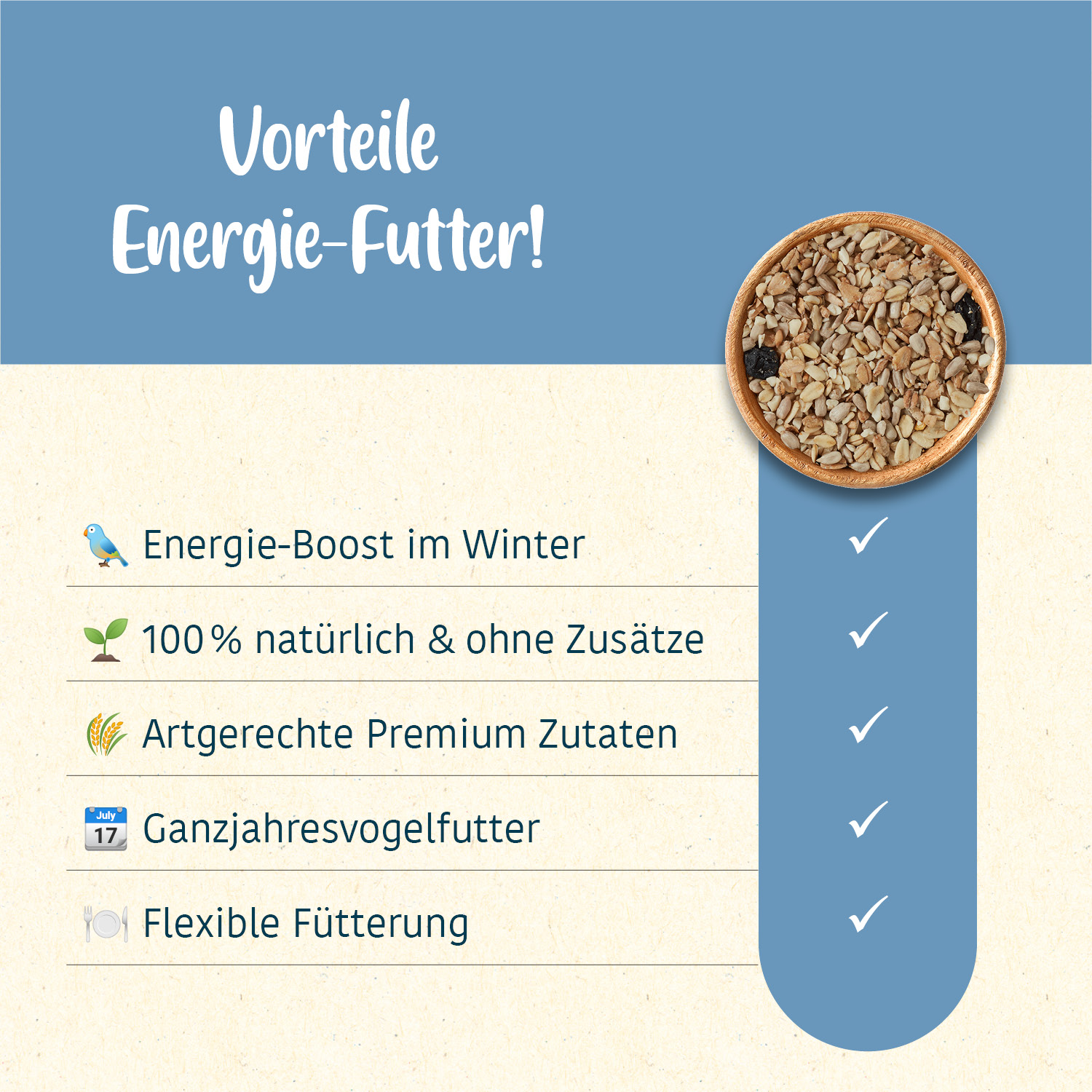 elles - Energie-Mix 750g - 1 x 750 g - 3
