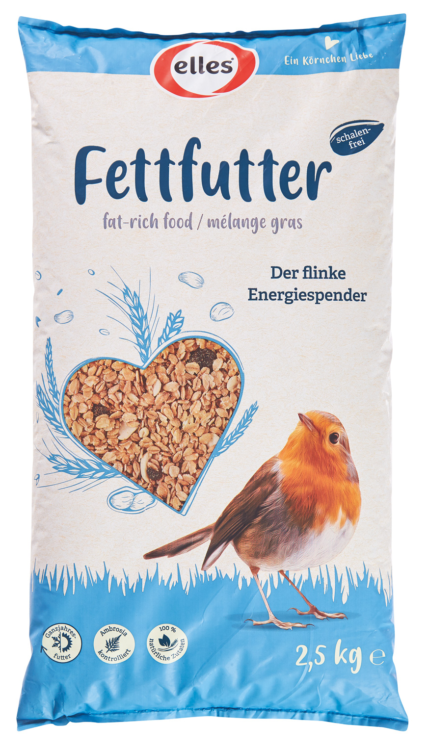 elles - Fettfutter 2,5kg - 1 x 2.5 kg - 1