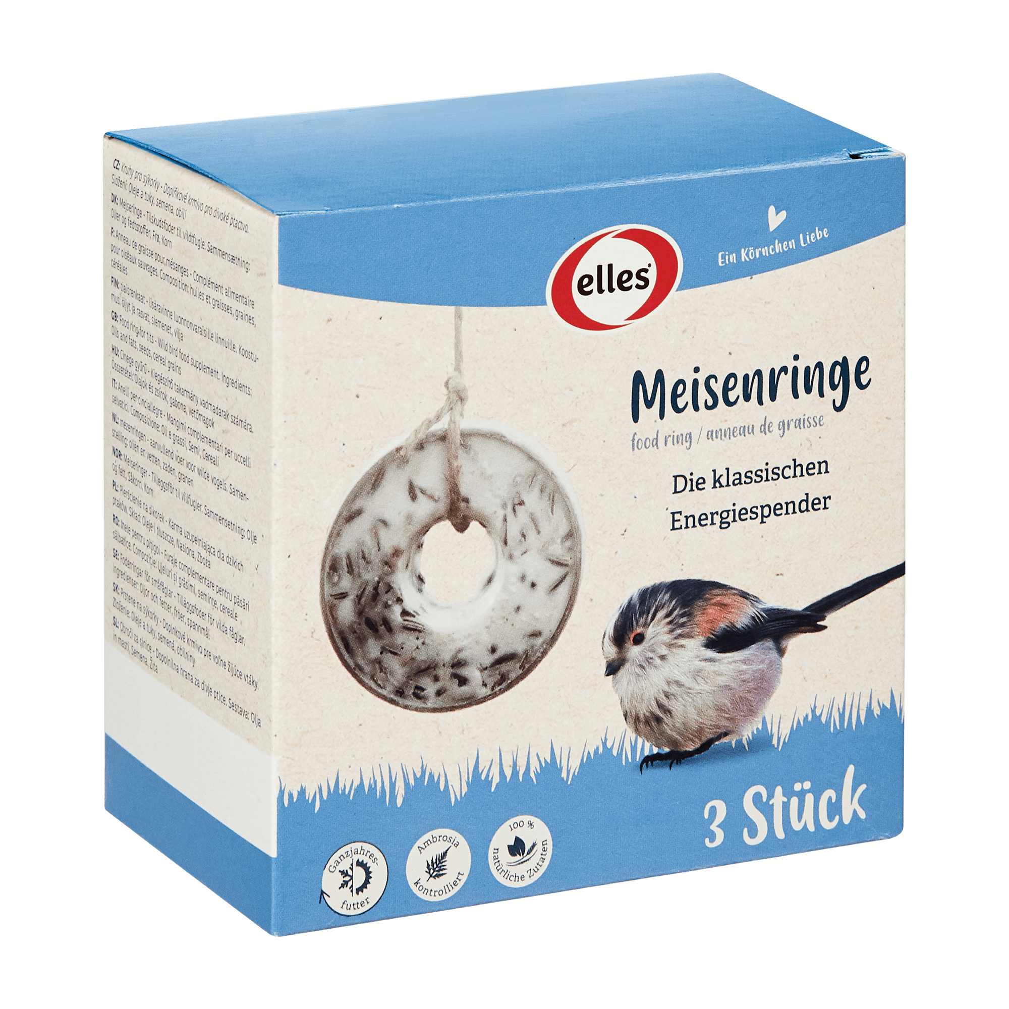 elles - Meisenringe 3 Stück - 1 x 150 g - 2