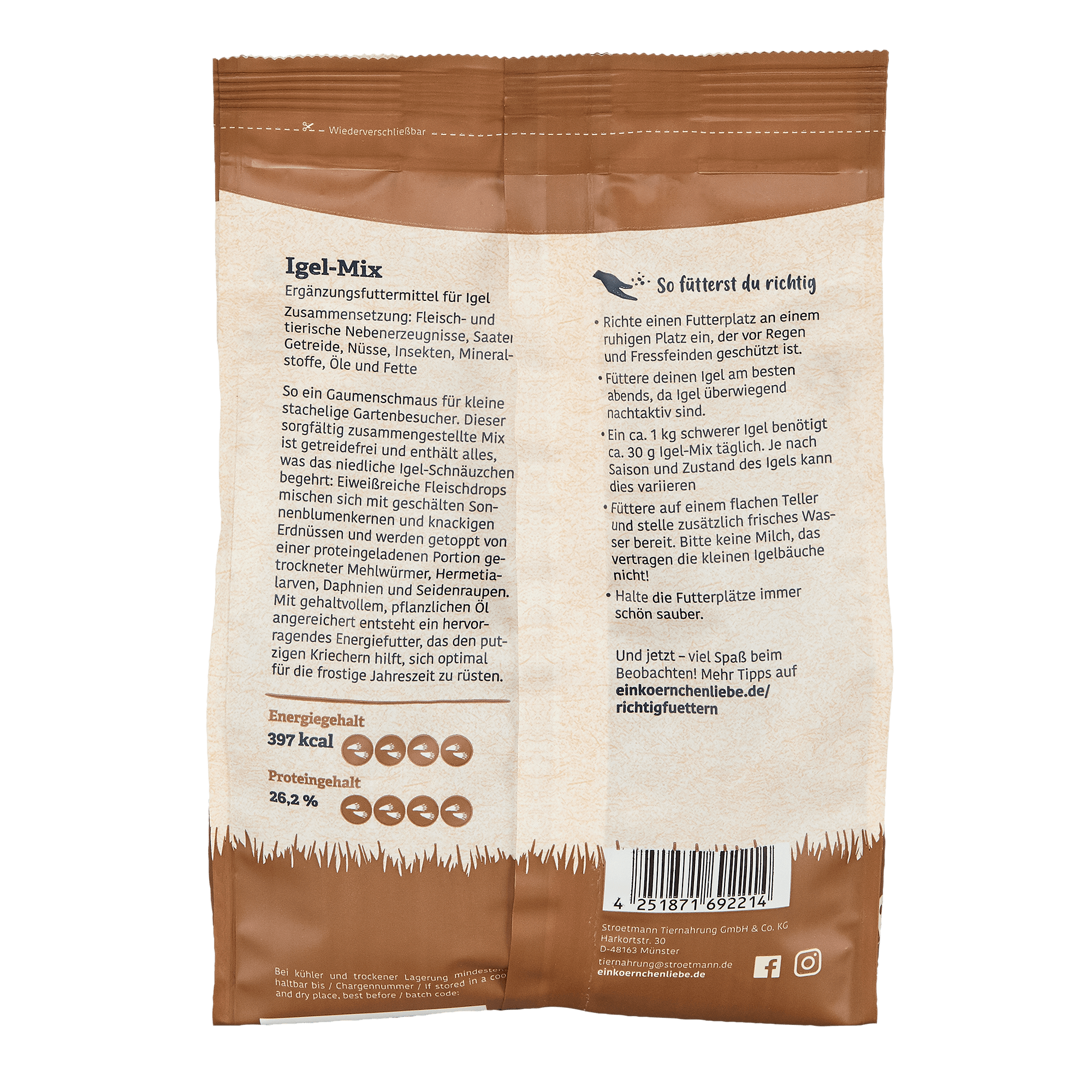 elles - Igel-Mix 750g - 1 x 750 g - 6