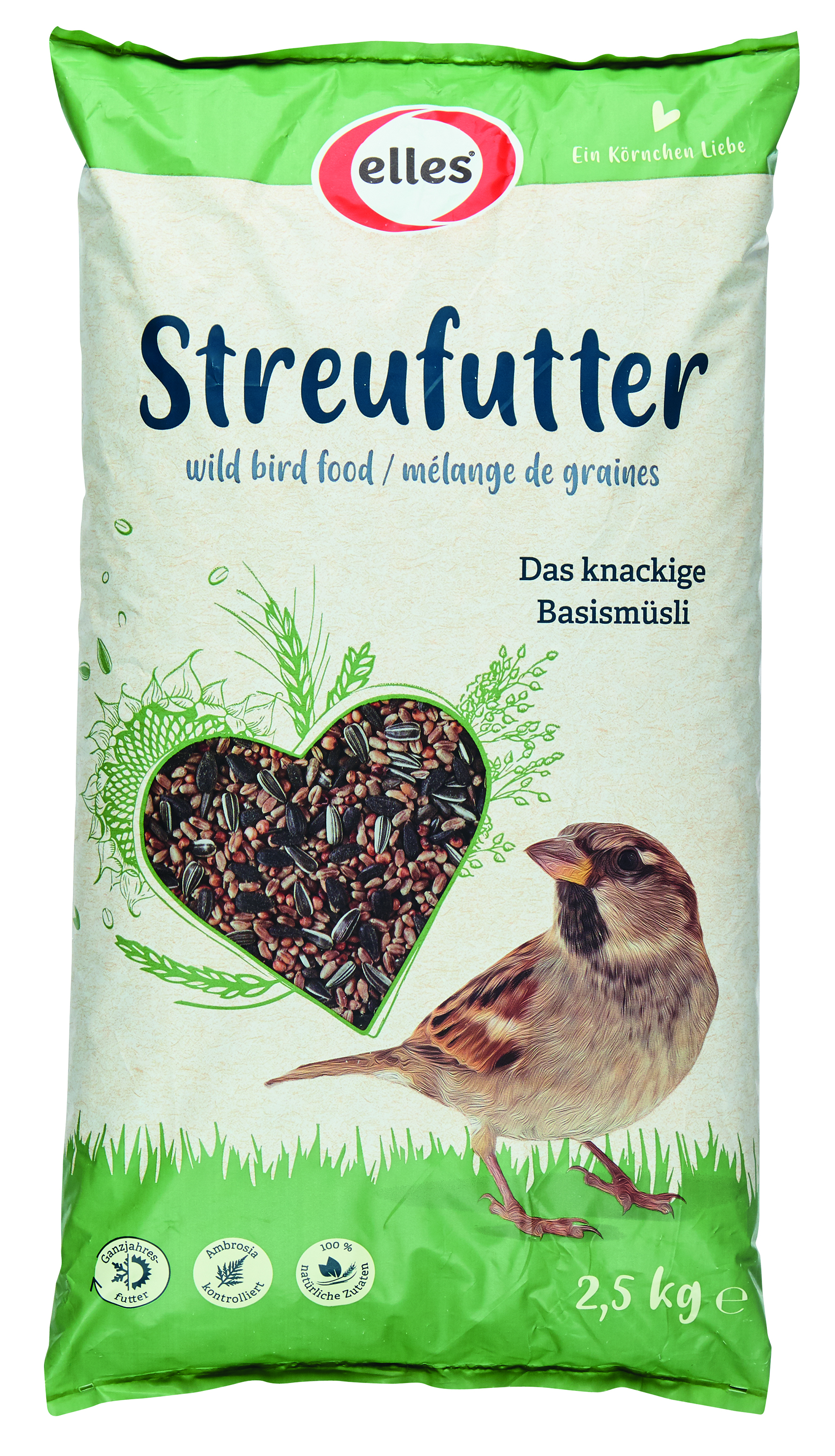 elles - Streufutter 2,5kg - 1 x 2.5 kg - 1