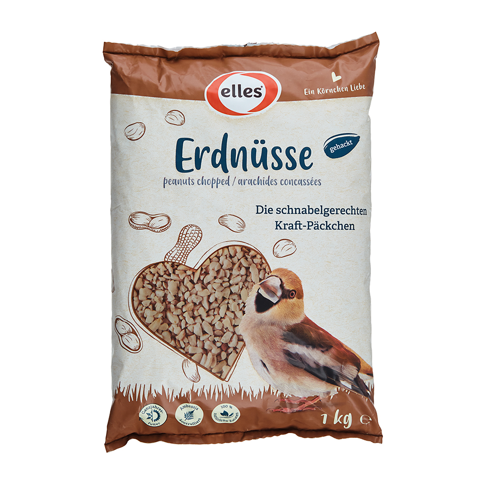 elles - Erdnüsse gehackt 1kg - 1 x 1 kg - 2